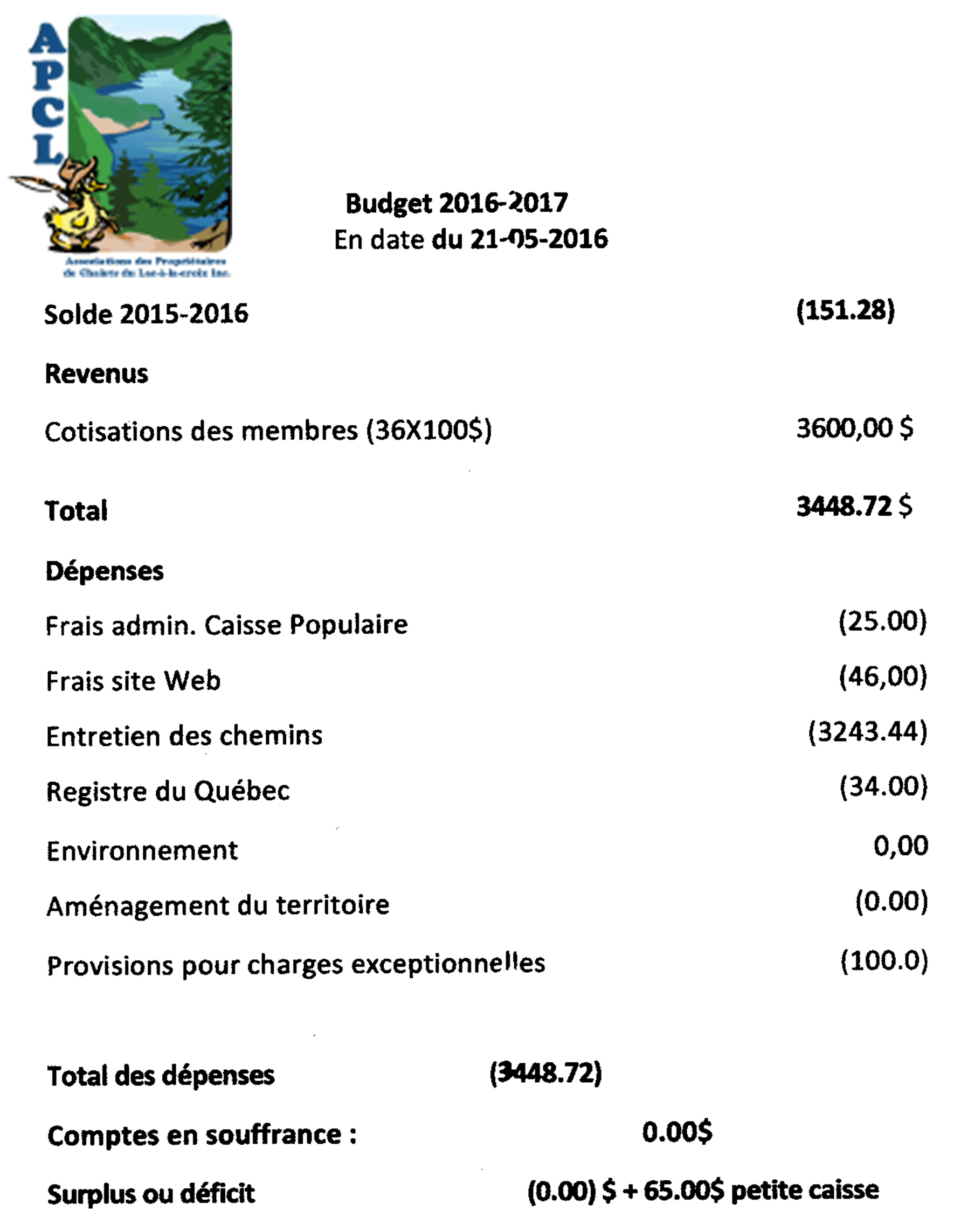 Bilan